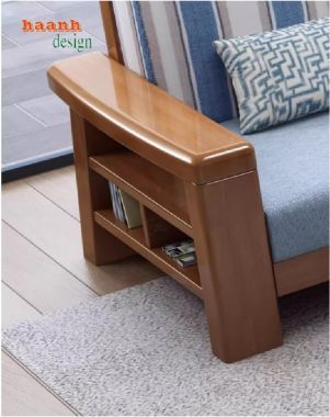 Bàn Ghế Sofa Gỗ Sồi Phòng Khách– Phong Cách Mộc Cho Nhà Việt-SFH 014