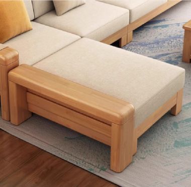 Sofa gỗ sồi Nga chữ L – Lựa chọn cho không gian hiện đại-SFH 016