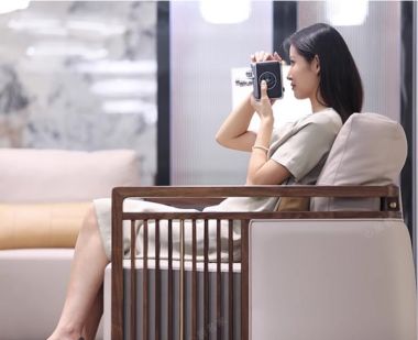 Sofa gỗ phòng khách gia đình: Nâng tầm không gian sống-SFH 013