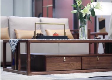 Sofa gỗ phòng khách gia đình: Nâng tầm không gian sống-SFH 013
