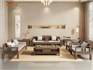 Cảm nhận sự ấm áp từ bàn ghế sofa gỗ hiện đại-SFH 010