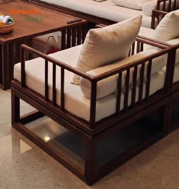 Khám phá bộ sofa gỗ óc chó đẹp nhất 2025 – Mẫu mã đa dạng-SFH 018