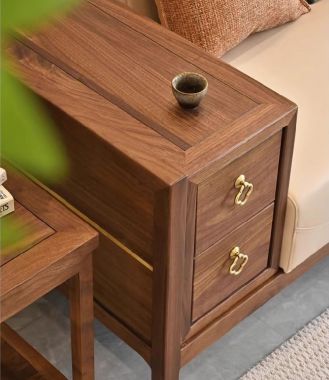 Sofa gỗ phòng khách: Sự kết hợp giữa vẻ đẹp và tiện nghi-FSH 011