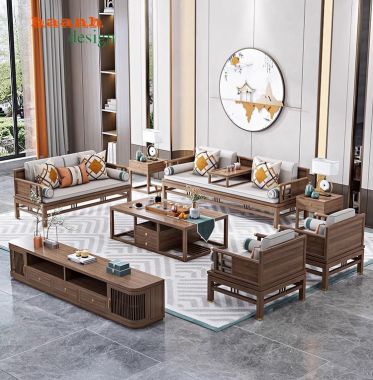 Đồ gỗ sofa phòng khách phong cách hiện đại SFH 003