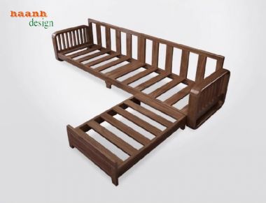Sofa phòng khách gỗ sồi – Chất lượng từ gỗ nhập khẩu Mỹ & Nga-SFH 015