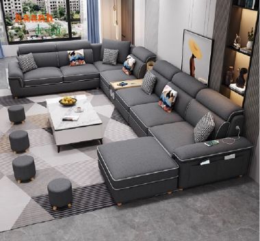Thay đổi diện mạo với Sofa phòng khách gia đình-SFN 007