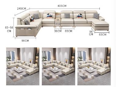 Thay đổi diện mạo với Sofa phòng khách gia đình-SFN 007