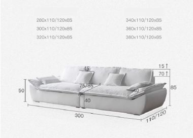 Khám phá mẫu sofa nỉ phòng khách đẹp hiện đại cho gia đình-SFN 012