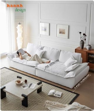 Khám phá mẫu sofa nỉ phòng khách đẹp hiện đại cho gia đình-SFN 012
