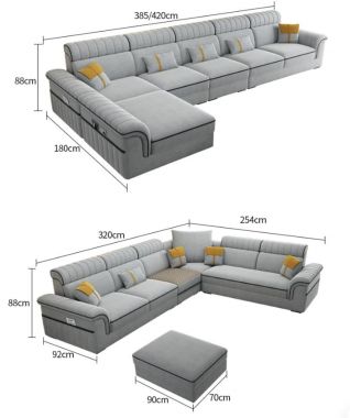 Sofa Phòng Khách Đẹp – Xu Hướng Nội Thất Hiện Đại 2026-SFN 017