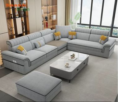 Sofa Phòng Khách Đẹp – Xu Hướng Nội Thất Hiện Đại 2026-SFN 017