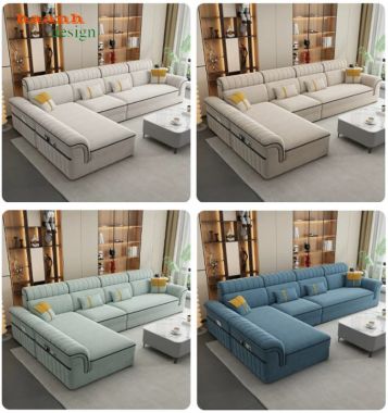 Sofa Phòng Khách Đẹp – Xu Hướng Nội Thất Hiện Đại 2026-SFN 017