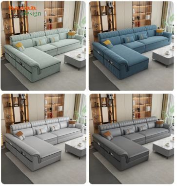 Sofa Phòng Khách Đẹp – Xu Hướng Nội Thất Hiện Đại 2026-SFN 017