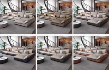 Nâng tầm phong cách sống với sofa gia đình hiện đại-SFN 008