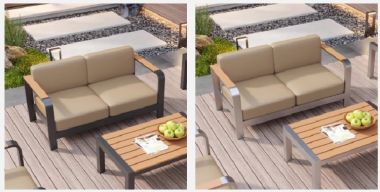 Thư giãn hoàn hảo trên sofa sắt sân vườn-SST 007