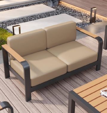 Thư giãn hoàn hảo trên sofa sắt sân vườn-SST 007