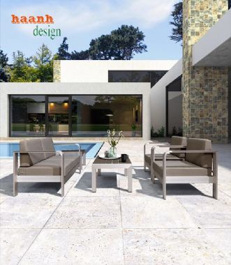 Bàn Ghế Sofa Sắt Ngoài Trời – Sự Lựa Chọn Cho Không Gian-SST 008