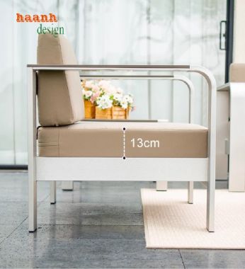 Bàn Ghế Sofa Sắt Ngoài Trời – Sự Lựa Chọn Cho Không Gian-SST 008