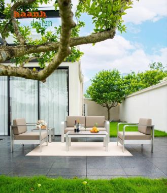 Bàn Ghế Sofa Sắt Ngoài Trời – Sự Lựa Chọn Cho Không Gian-SST 008