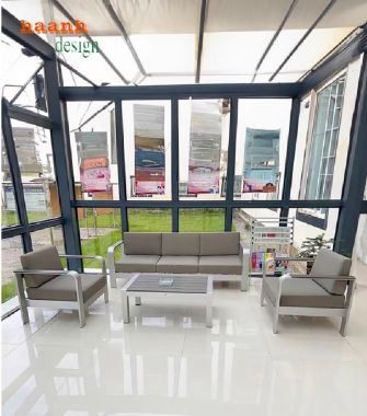 Bàn Ghế Sofa Sắt Ngoài Trời – Sự Lựa Chọn Cho Không Gian-SST 008