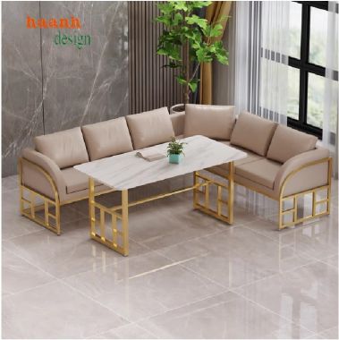 Phát huy phong cách tối giản với bàn ghế sofa sắt-SFS 007