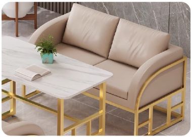 Phát huy phong cách tối giản với bàn ghế sofa sắt-SFS 007