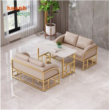 Phát huy phong cách tối giản với bàn ghế sofa sắt-SFS 007