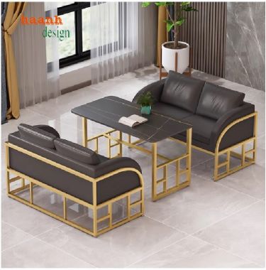 Phát huy phong cách tối giản với bàn ghế sofa sắt-SFS 007