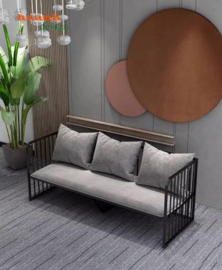 Sofa sắt và đệm phòng khách hiện đại cho gia đình SFS 004