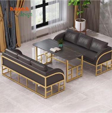 Phát huy phong cách tối giản với bàn ghế sofa sắt-SFS 007