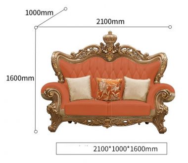 Bàn ghế phòng khách tân cổ điển châu âu cao cấp FSC 003