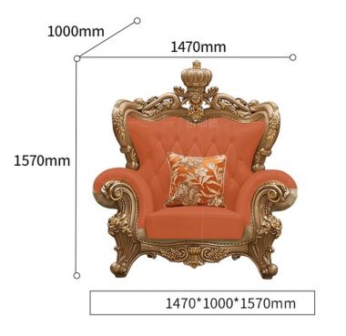 Bàn ghế phòng khách tân cổ điển châu âu cao cấp FSC 003