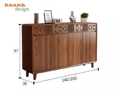Tủ để giày dép bằng gỗ hiện đại chất lượng cao, giá tốt-TDC 007