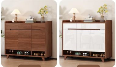 Tủ giày gỗ công nghiệp chống ẩm nhập khẩu Thái Lan-TDC 005