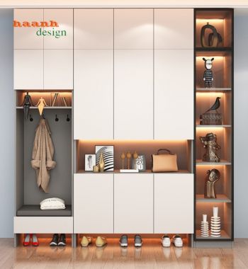 Tủ giầy gỗ công nghiệp tiện dụng cho gia đình TDC001