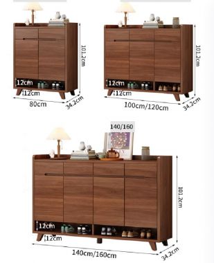 Tủ giày gỗ công nghiệp chống ẩm nhập khẩu Thái Lan-TDC 005