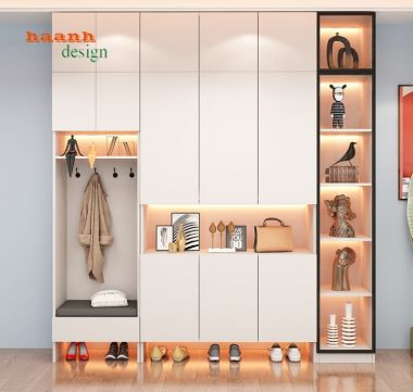 Tủ giầy gỗ công nghiệp tiện dụng cho gia đình TDC001