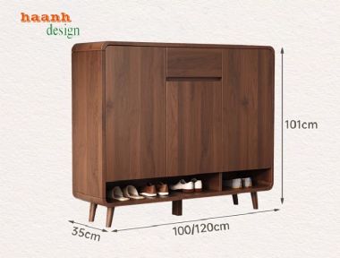 Tủ giày gỗ công nghiệp – Giải pháp lưu trữ cho gia đình-TDC 006