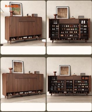 Tủ giày gỗ công nghiệp – Giải pháp lưu trữ cho gia đình-TDC 006