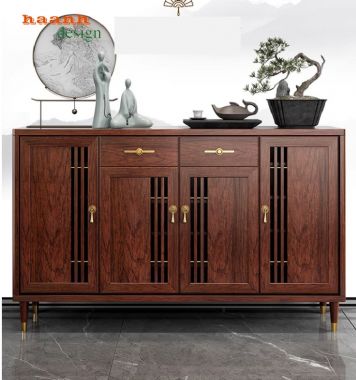 Tủ đựng giày gỗ sồi tự nhiên nhập khẩu Mỹ đẹp hiện đại-TGH 010