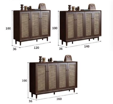 Thể hiện phong cách cá nhân với tủ giày dép gỗ sồi-TGH 006