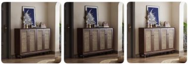 Thể hiện phong cách cá nhân với tủ giày dép gỗ sồi-TGH 006