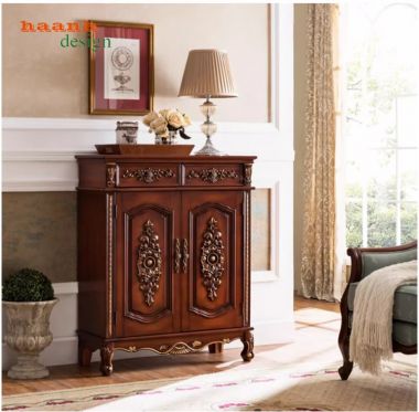 Tủ giày dép tân cổ điển phong cách châu âu TGT 001