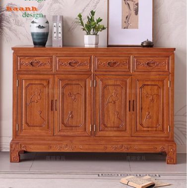 Tủ đựng giày dép bằng gỗ – Đẳng cấp từ chất liệu đến thiết kế-TGG 005