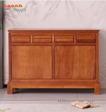 Tủ đựng giày dép bằng gỗ – Đẳng cấp từ chất liệu đến thiết kế-TGG 005