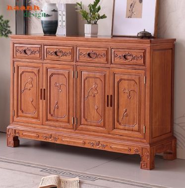 Tủ đựng giày dép bằng gỗ – Đẳng cấp từ chất liệu đến thiết kế-TGG 005