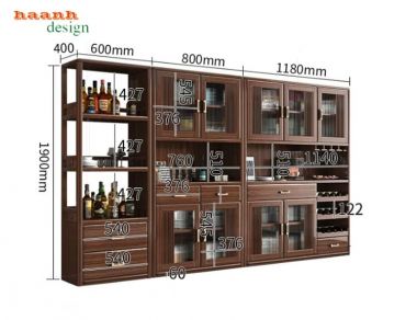 Tủ đựng đồ khô nhà bếp chuẩn Á Đông tối ưu lưu trữ-TCD 005