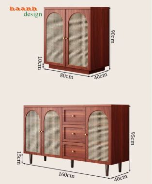 Tủ Đựng Đồ Nhà Bếp Cánh Mây – Giải Pháp Lưu Trữ Tiện Nghi-TDN 004