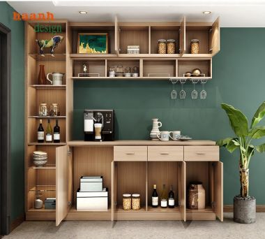 Tiết kiệm không gian với tủ đựng đồ nhà bếp-TLT 004
