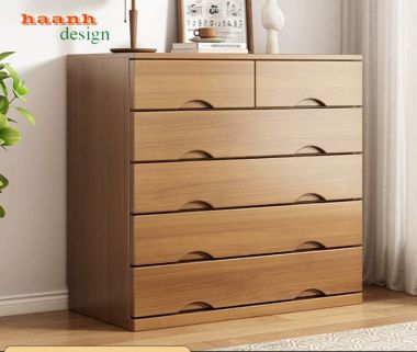 Tủ Gỗ Ngăn Kéo Hiện Đại Cho Phòng Ngủ Gia Đình-TNK 005